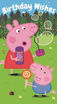 Picture of BIRTHDAY WISHES PEPPA PIG CARD